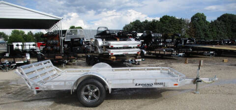2022 LEGEND 83 IN X 12 FT UTILITY TRAILER for sale at G T AUTO PLAZA Inc in Pearl City IL