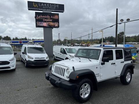 2018 Jeep Wrangler JK Unlimited for sale at Lakeside Auto in Lynnwood WA