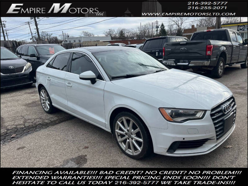 2016 Audi A3 for sale at Empire Motors LTD in Cleveland OH