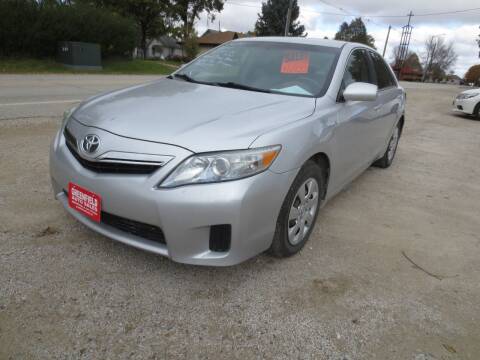 2010 Toyota Camry Hybrid for sale at GREENFIELD AUTO SALES in Greenfield IA