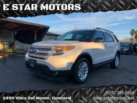 2013 Ford Explorer for sale at E STAR MOTORS in Concord CA