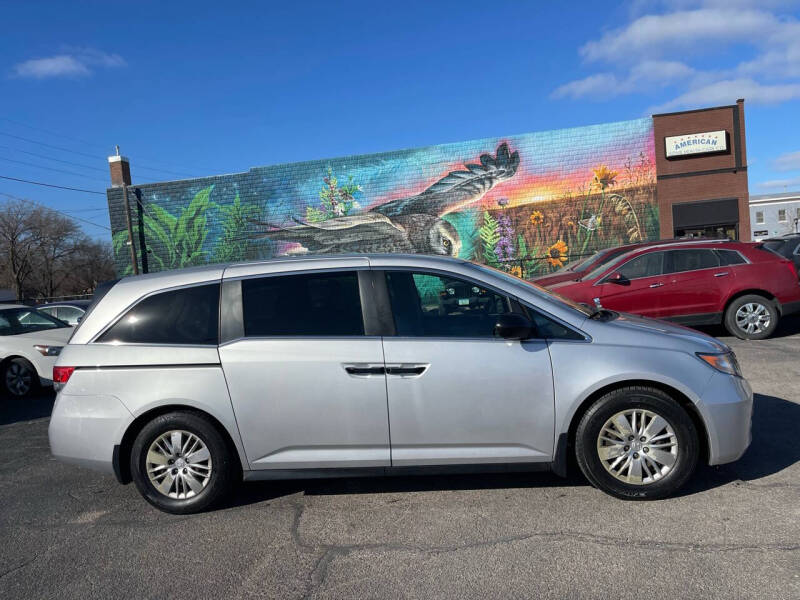 2014 Honda Odyssey for sale at RIVERSIDE AUTO SALES in Sioux City IA