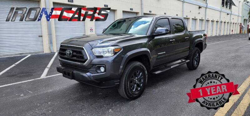 2022 Toyota Tacoma for sale at IRON CARS in Hollywood FL