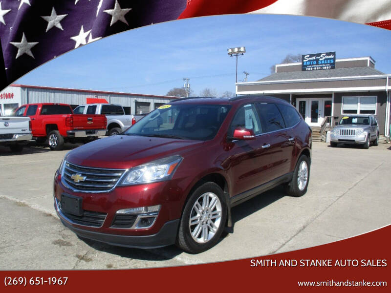 2015 Chevrolet Traverse for sale at Smith and Stanke Auto Sales in Sturgis MI