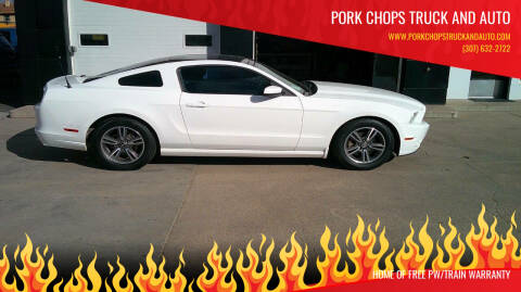 2013 Ford Mustang for sale at Pork Chops Truck and Auto in Cheyenne WY