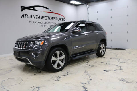 2015 Jeep Grand Cherokee for sale at Atlanta Motorsports in Roswell GA