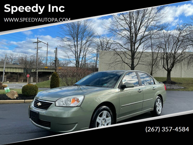 2006 Chevrolet Malibu for sale at WhetStone Motors in Bensalem PA