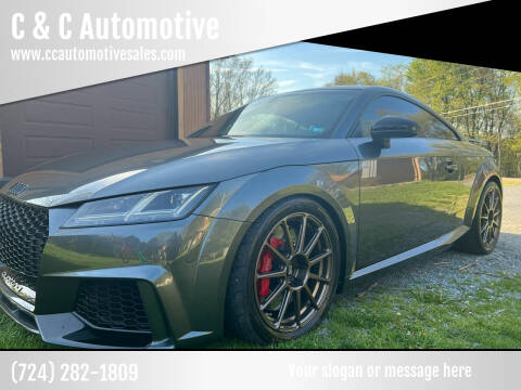 2018 Audi TT RS for sale at C & C Automotive in Chicora PA