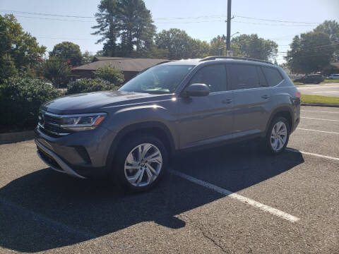 2021 Volkswagen Atlas for sale at Battleground Collision Center And Auto Sales LLC. in Kings Mountain NC