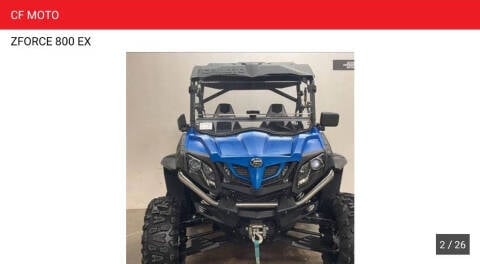 2022 CFMoto ZForce 800 for sale at First Place Auto Sales LLC in Rock Hill, SC