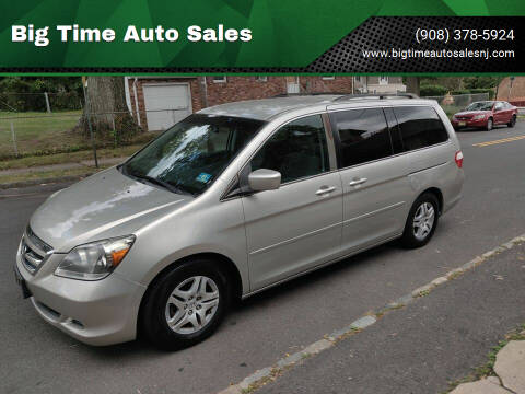 2007 Honda Odyssey for sale at Big Time Auto Sales in Vauxhall NJ