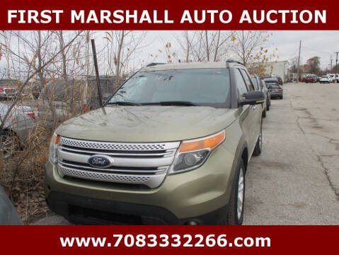 2012 Ford Explorer for sale at First Marshall Auto Auction in Harvey IL