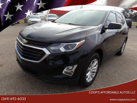 2019 Chevrolet Equinox for sale at COOP'S AFFORDABLE AUTOS LLC in Otsego MI