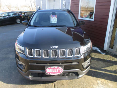 2021 Jeep Compass for sale at Percy Bailey Auto Sales Inc in Gardiner ME