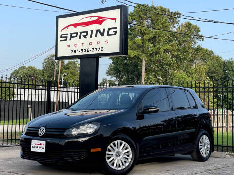 2013 Volkswagen Golf for sale at Spring Motors in Spring TX