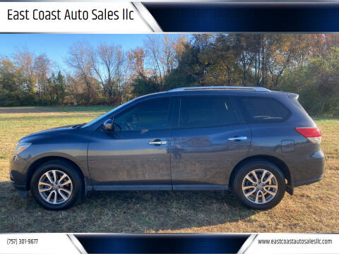 2014 Nissan Pathfinder for sale at East Coast Auto Sales llc in Virginia Beach VA