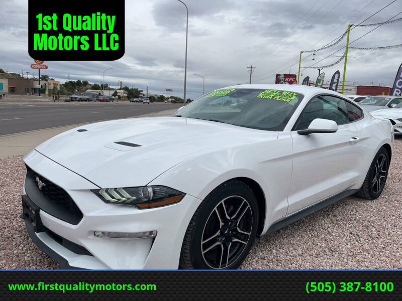 2021 Ford Mustang for sale at 1st Quality Motors LLC in Gallup NM