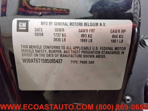 2008 Saturn Astra XR