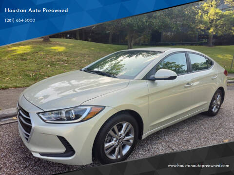 2017 Hyundai Elantra for sale at Houston Auto Preowned in Houston TX