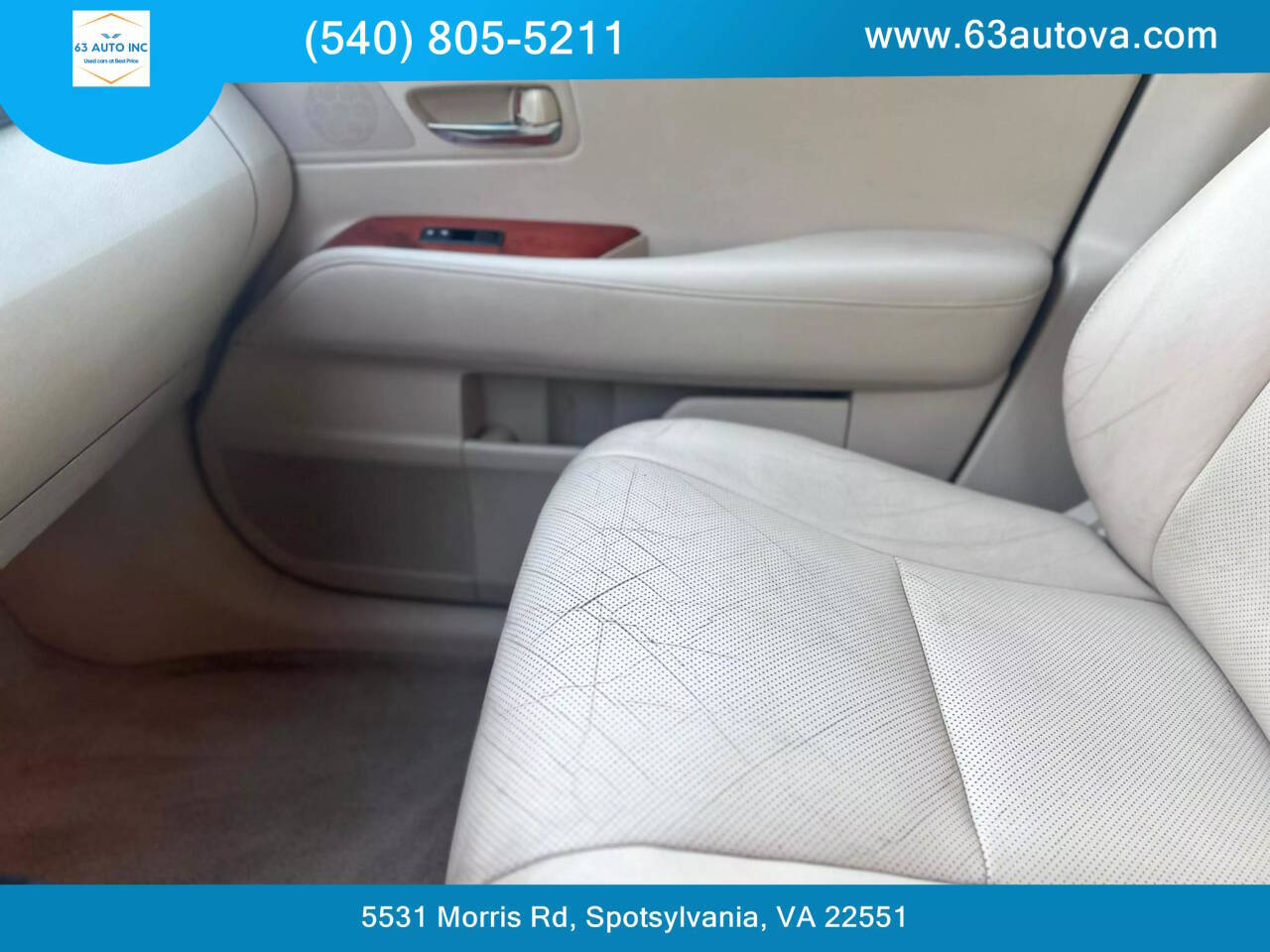 2010 Lexus RX 350 for sale at 63 Auto Inc in Spotsylvania, VA