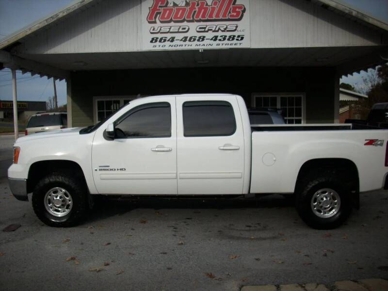 2008 GMC Sierra 2500HD for sale at Foothills Used Cars LLC in Campobello SC