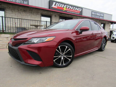 2018 Toyota Camry for sale at Lightning Motorsports in Grand Prairie TX