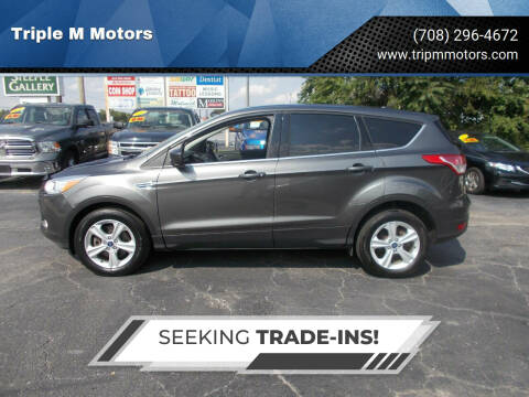 2015 Ford Escape for sale at Triple M Motors in Saint John IN