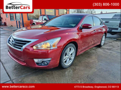 2013 Nissan Altima for sale at Better Cars in Englewood CO
