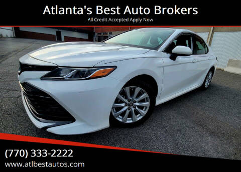 2019 Toyota Camry for sale at Atlanta's Best Auto Brokers in Marietta GA