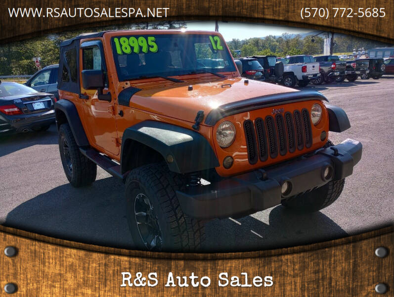 2012 Jeep Wrangler for sale at R&S Auto Sales in Linden PA