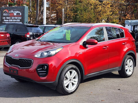 2017 Kia Sportage for sale at United Auto Sales & Service Inc in Leominster MA