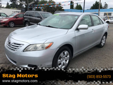 2007 Toyota Camry for sale at Stag Motors in Portland OR