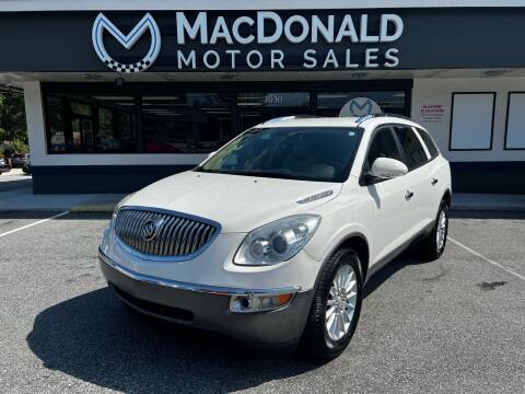 2011 Buick Enclave for sale at MacDonald Motor Sales in High Point NC
