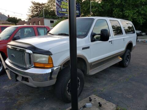 2001 Ford Excursion for sale at MEDINA WHOLESALE LLC in Wadsworth OH