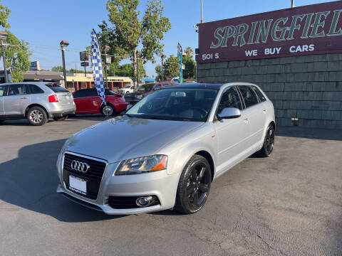 2013 Audi A3 for sale at SPRINGFIELD BROTHERS LLC in Fullerton CA