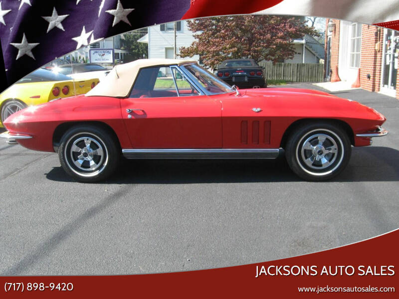 1966 Chevrolet Corvette for sale at Jacksons Auto Sales in Landisville PA