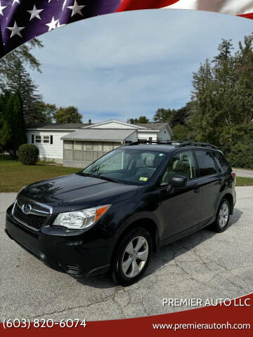 2016 Subaru Forester for sale at Premier Auto LLC in Hooksett NH