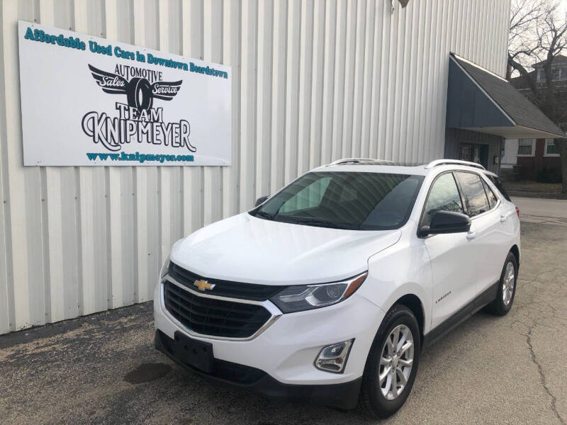 2019 Chevrolet Equinox for sale at Team Knipmeyer in Beardstown IL