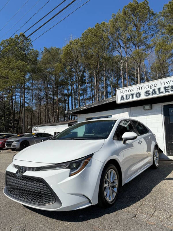 2021 Toyota Corolla for sale at Knox Bridge Hwy Auto Sales in Canton GA