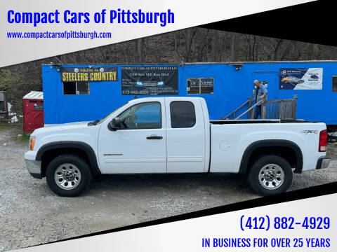 2011 GMC Sierra 1500 for sale at Compact Cars of Pittsburgh in Pittsburgh PA
