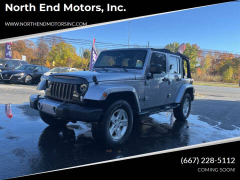 2016 Jeep Wrangler Unlimited for sale at North End Motors, Inc. in Aberdeen MD