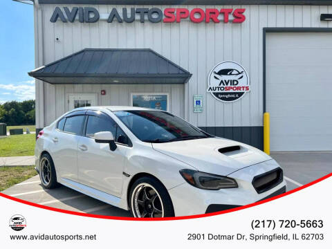 2019 Subaru WRX for sale at AVID AUTOSPORTS in Springfield IL