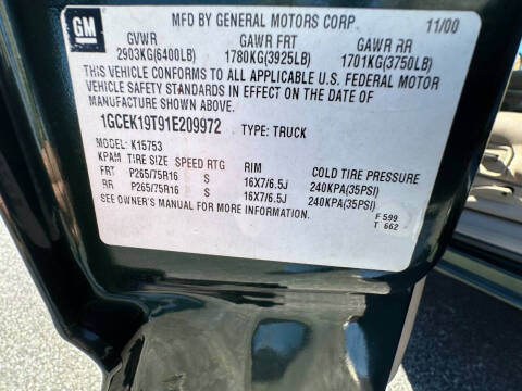 2001 Chevrolet Silverado 1500 LS