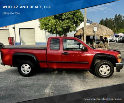 2005 GMC Canyon for sale at WHEELZ AND DEALZ, LLC in Fort Pierce FL