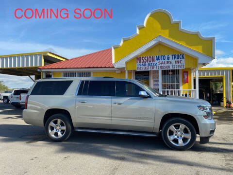 2015 Chevrolet Suburban for sale at Mission Auto & Truck Sales, Inc. in Mission TX