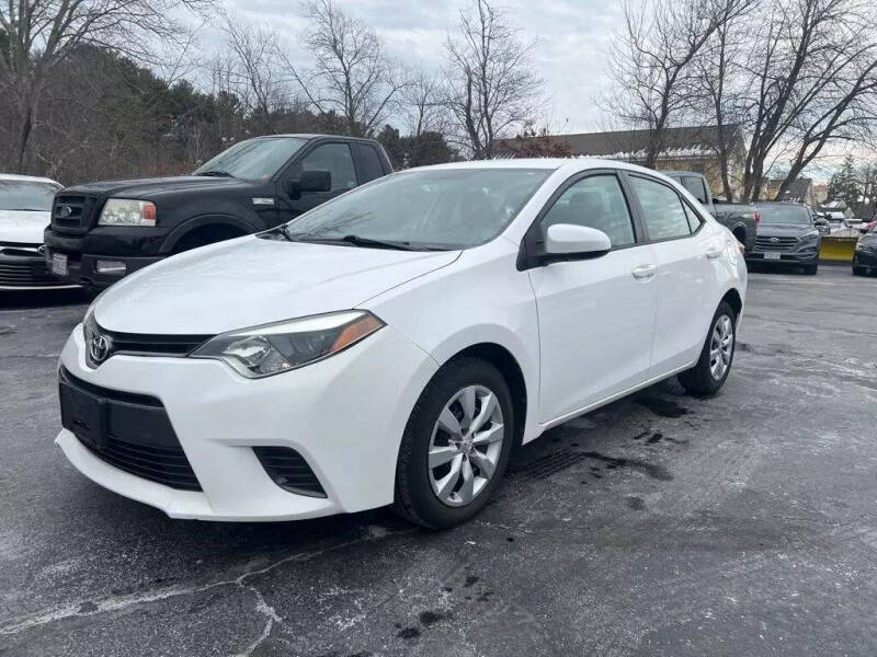2015 Toyota Corolla for sale at RT28 Motors in North Reading MA