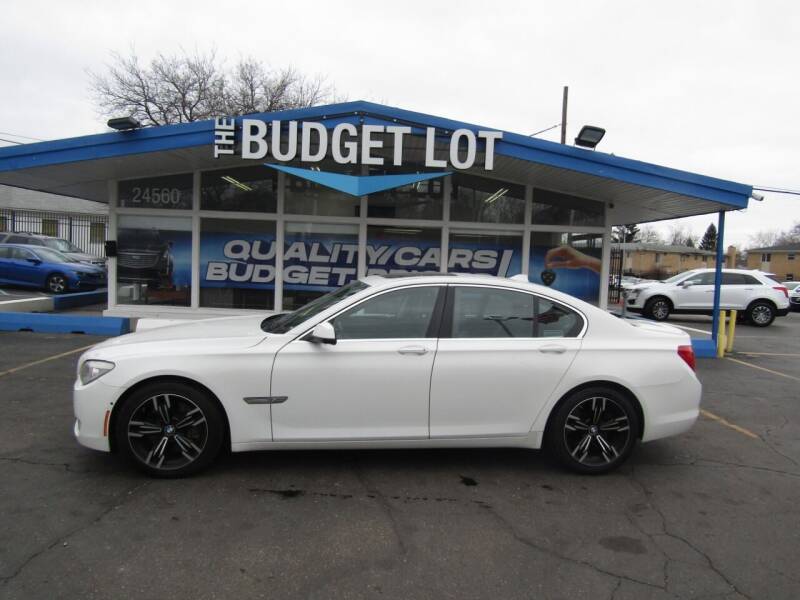 2012 BMW 7 Series for sale at THE BUDGET LOT in Detroit MI