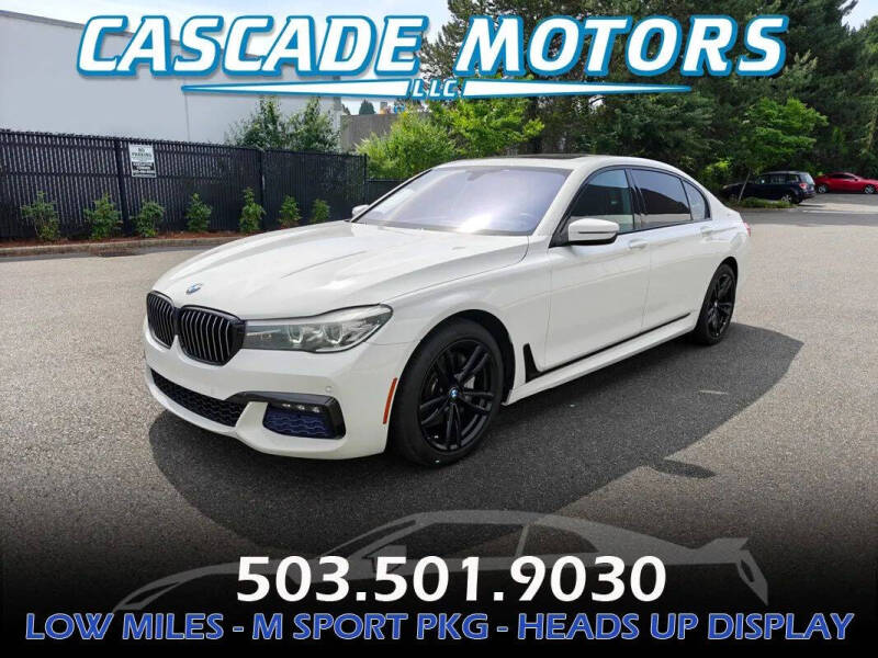 2017 BMW 7 Series 740i