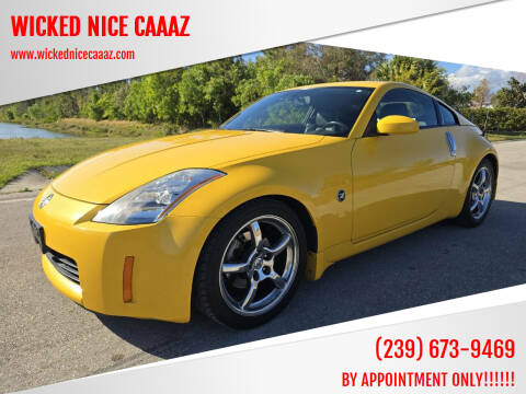 2005 Nissan 350Z for sale at WICKED NICE CAAAZ in Cape Coral FL