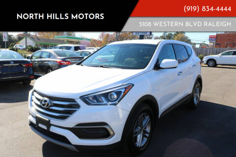 2018 Hyundai Santa Fe Sport for sale at NORTH HILLS MOTORS in Raleigh NC
